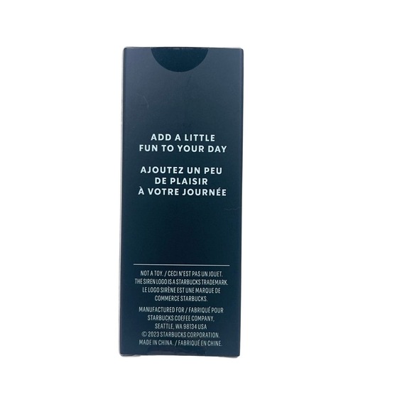 NWT Starbucks Frozen Glacier Tumbler Keychain - Blue Ice Ombre Cold Cup Key Fob - Picture 2 of 4